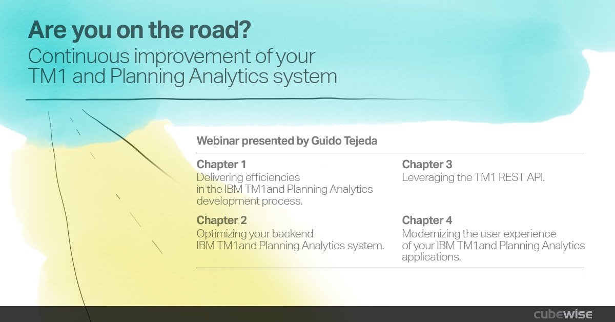 Continuous improvement of your TM1 and Planning Analytics system
