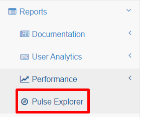 Using the Pulse Explorer