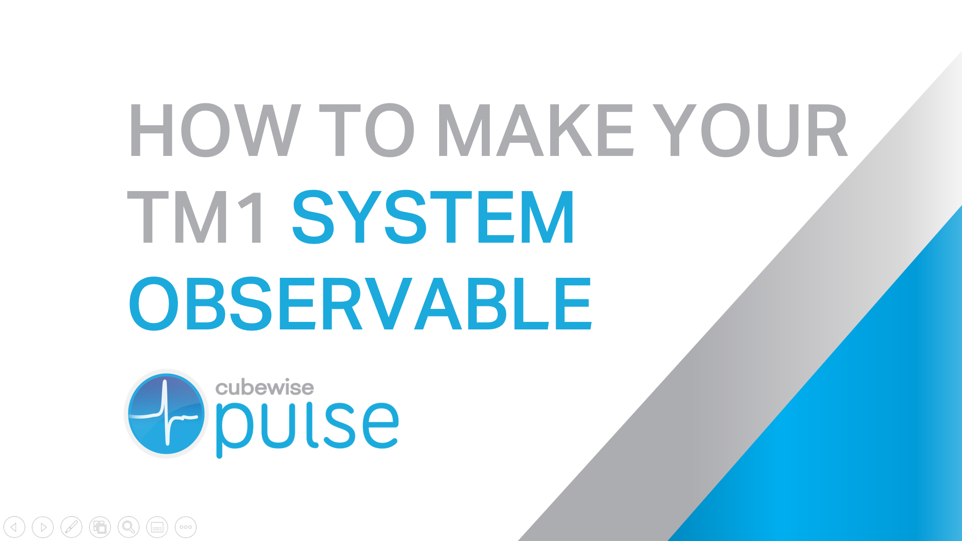 How to make your TM1 system observable?