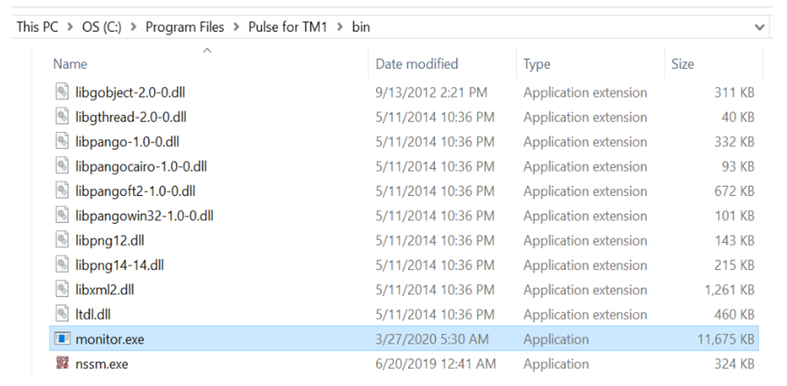 Installing the Pulse Monitor on its own server