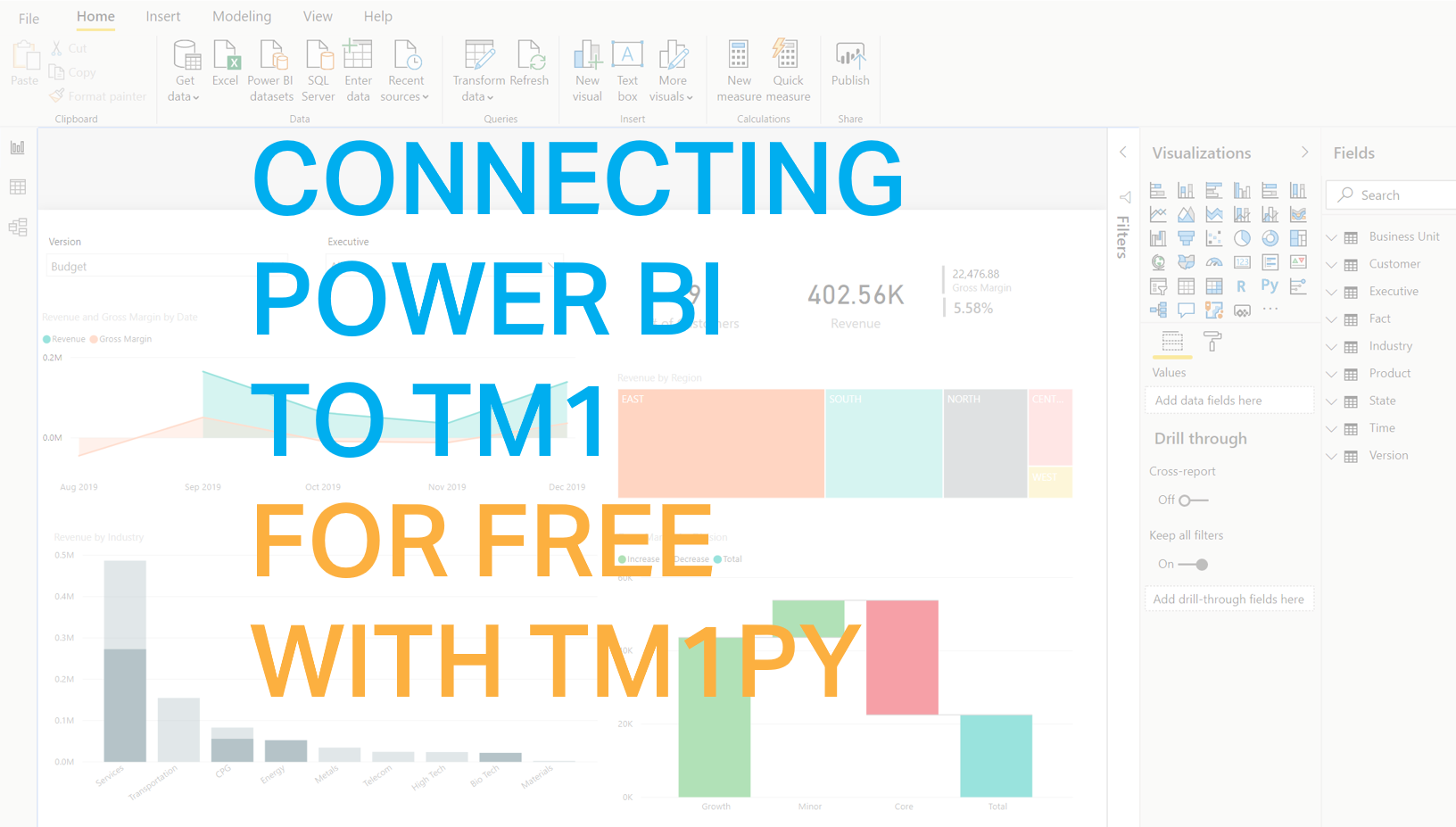 Connecting Power BI to TM1 for FREE with TM1py