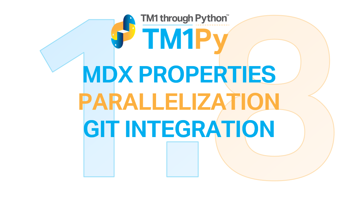TM1py v1.8 is now available