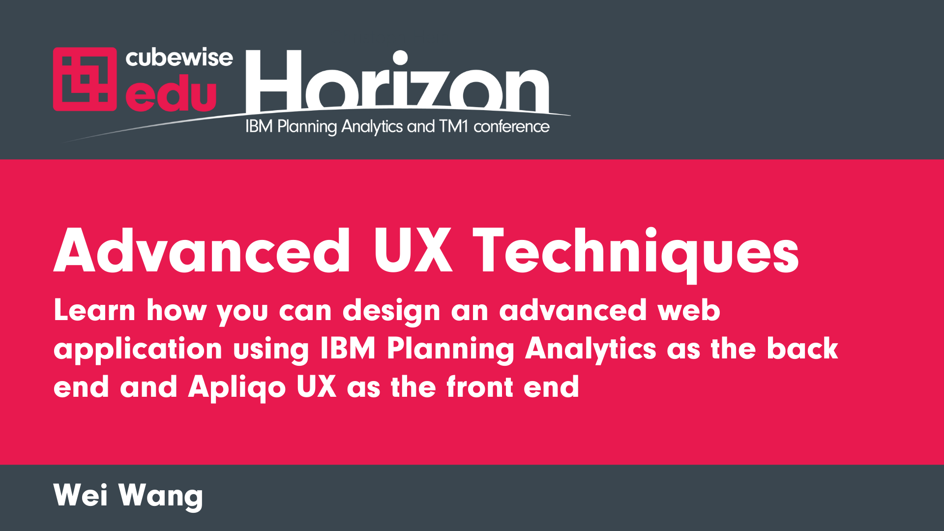 Advanced UX Techniques