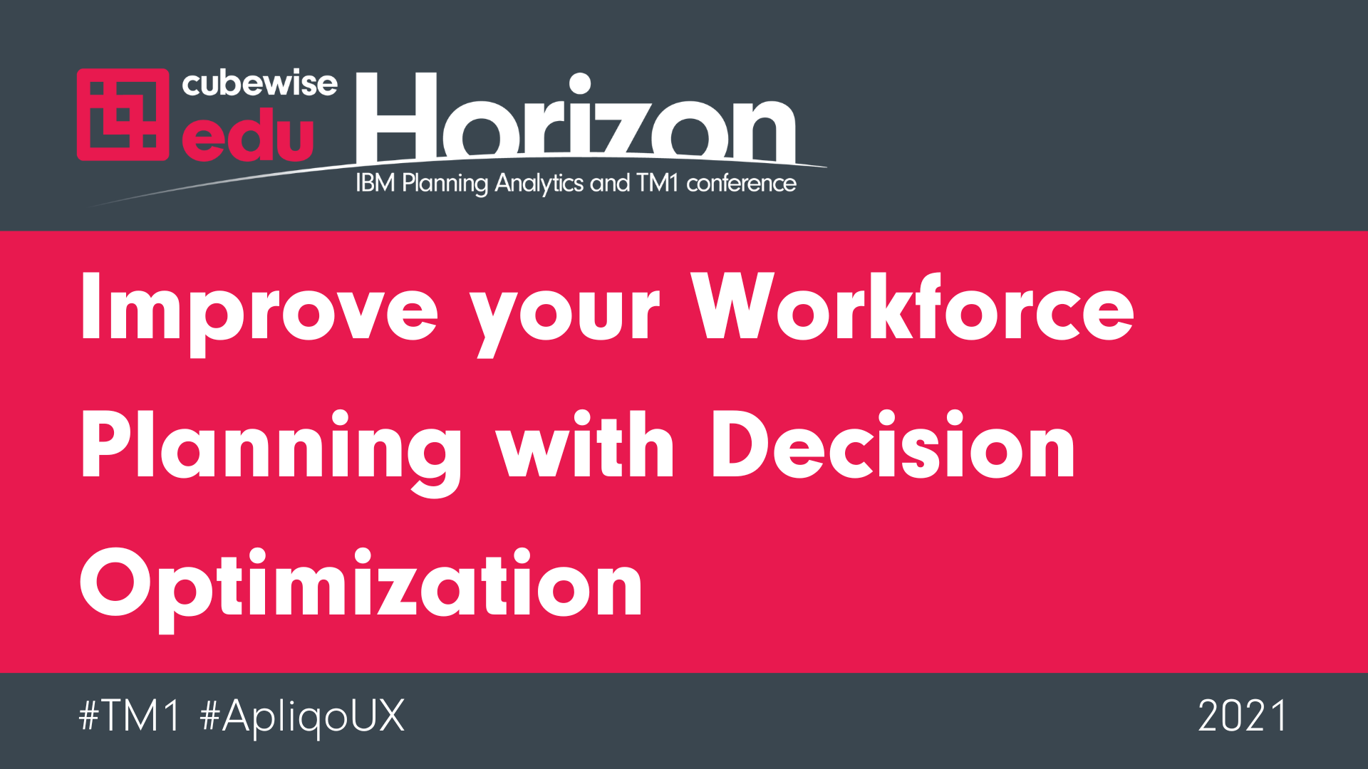 Improve your Workforce Planning with Decision Optimization
