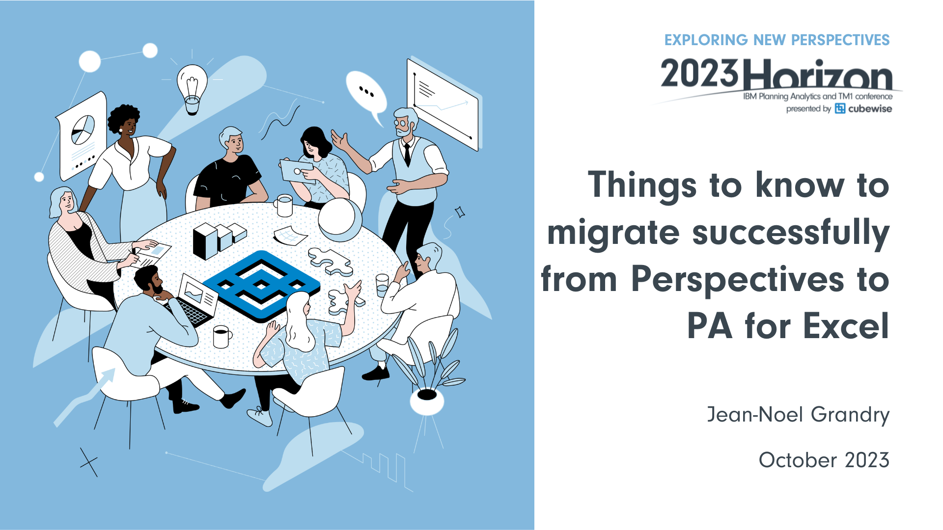 Things to know to migrate successfully from Perspectives to PA for Excel