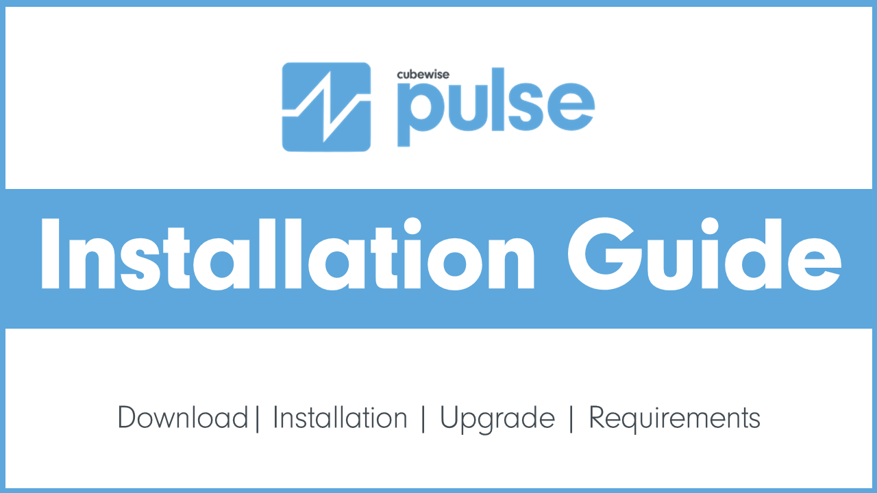 Pulse Installation Guide