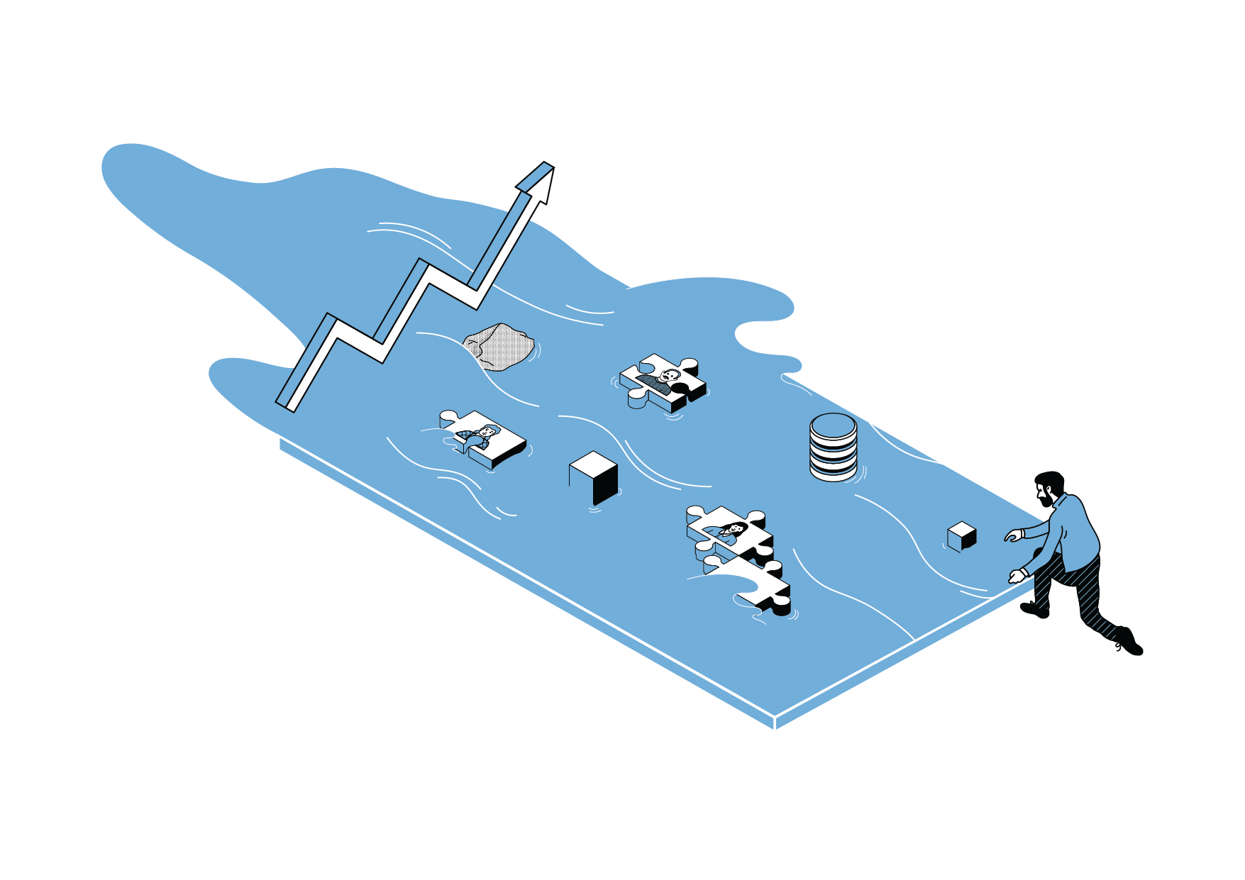 Rocks from the River: an approach to harnessing complexity
