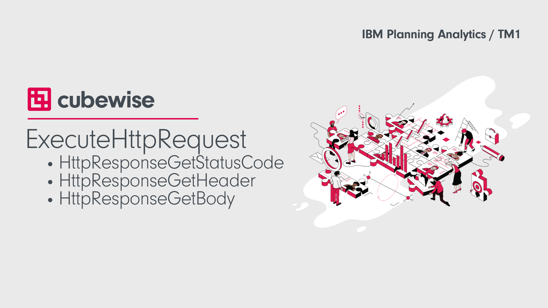 ExecuteHttpRequest executes an HTTP request, enabling the retrieval of data using TurboIntegrator, an IBM Planning Analytics (TM1) utility.