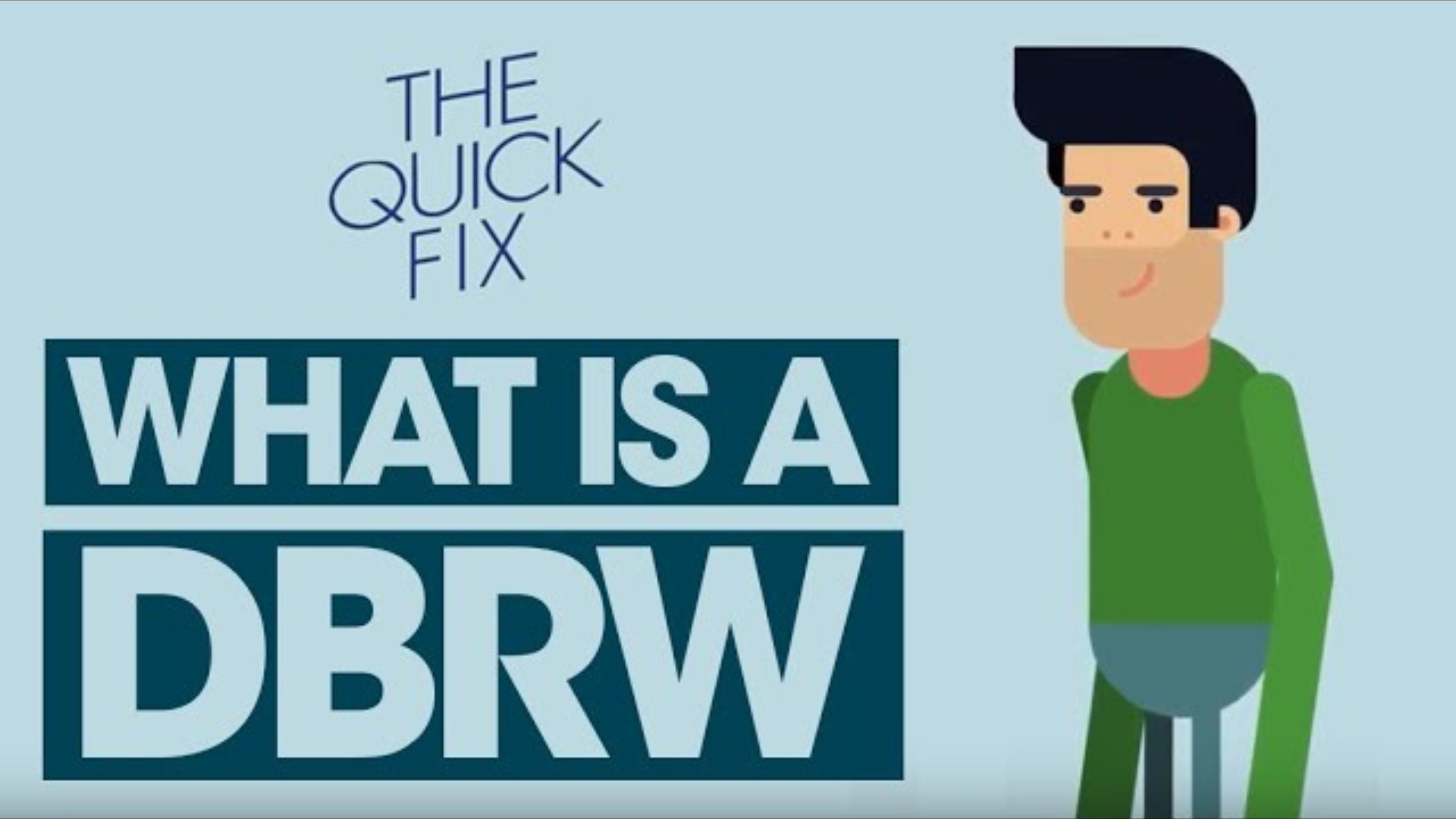What is a DBRW formula?