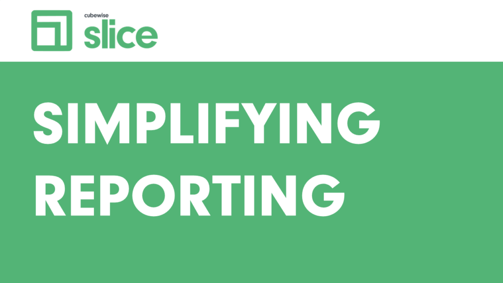 Simplifying TM1 Reporting with Slice